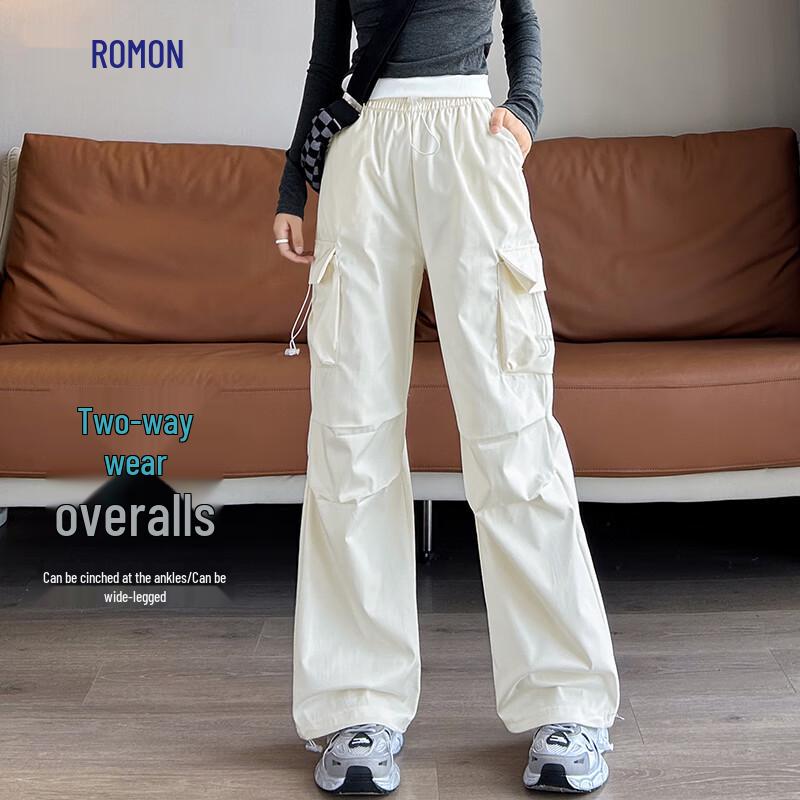 

Romon Women s American Style Summer Quick-Dry Cargo Pants L