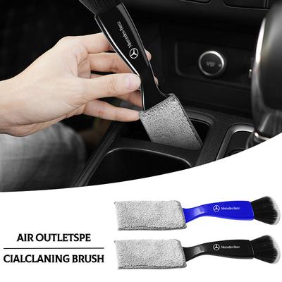 1Pcs Car Air Conditioning Air Outlet Cleaning Dust Removal Soft Brush Cleaning Tool For Mercedes Benz AMG GLE GLS GLC CLA GLB ML C500 C200 C300 W204