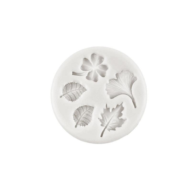 1Pc Leaves Shape Silicone Mold Diy Chocolate Silicone Baking Fondant Cake Decorating Tools Handmade Candle Mold