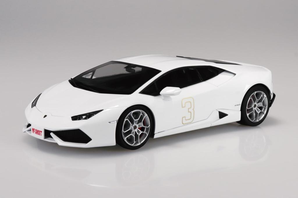 Aoshima Bunka Kyozai MF Ghost 5 Daigo Oishi Lamborghini Huracan plastic model kit (AOSHIMA) 1/24 No. LP610-4 (modified)