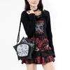 Comic-Con Must-Have Pain Bag Large-Capacity Transparent Window Shoulder Backpack Dual-Purpose Cosplay Accessories Storage