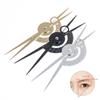 Equidistant Microblading Eyebrow Ruler with Three-Point Positioning