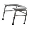 Raised Toilet Seat Bathroom Anti Slip Comfortable Shower Chair Multi Uses Heavy Duty Washable Commode Stool for Elderly Seniors