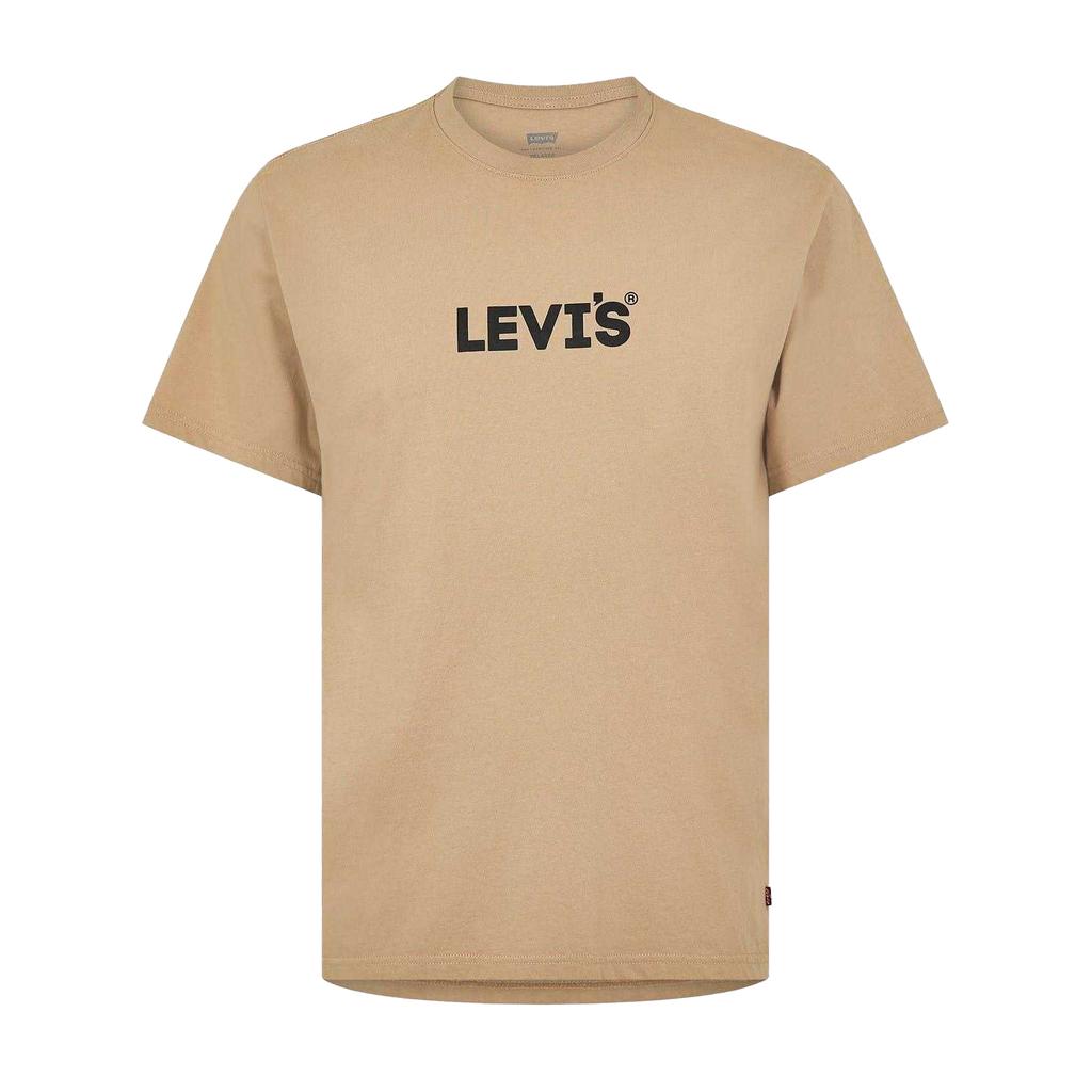 Levis Mens Varsity Circle Lettering Crew Neck T-Shirt