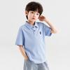 DuoDuoJia Boys' Cooling Sun Protective Collegiate Polo T-Shirt