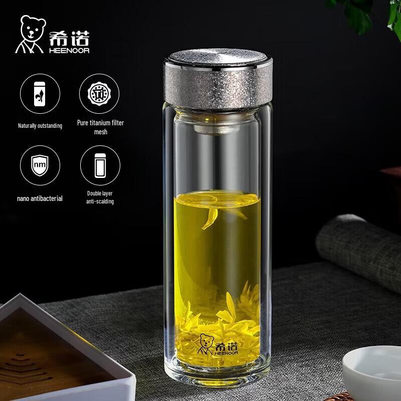 

Heenoor XN-T601 Double Wall Glass Tea Cup