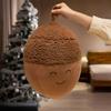 Cartoon Happy Chestnut Family Plush Toys Cotton Stuffed Smile Hazelnut Doll Soft Cozy Throw Pillow Kawaii Kids Gift Home Decor