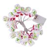 Christmas LED Santa & Snowman Head String Lights - Festive Glitter Decoration