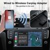2 In 1 Wireless CarPlay Android Auto Adapter CarPlay Dongle Convert Wired To Wireless Auto Connect Plug & Play for Factory Wired