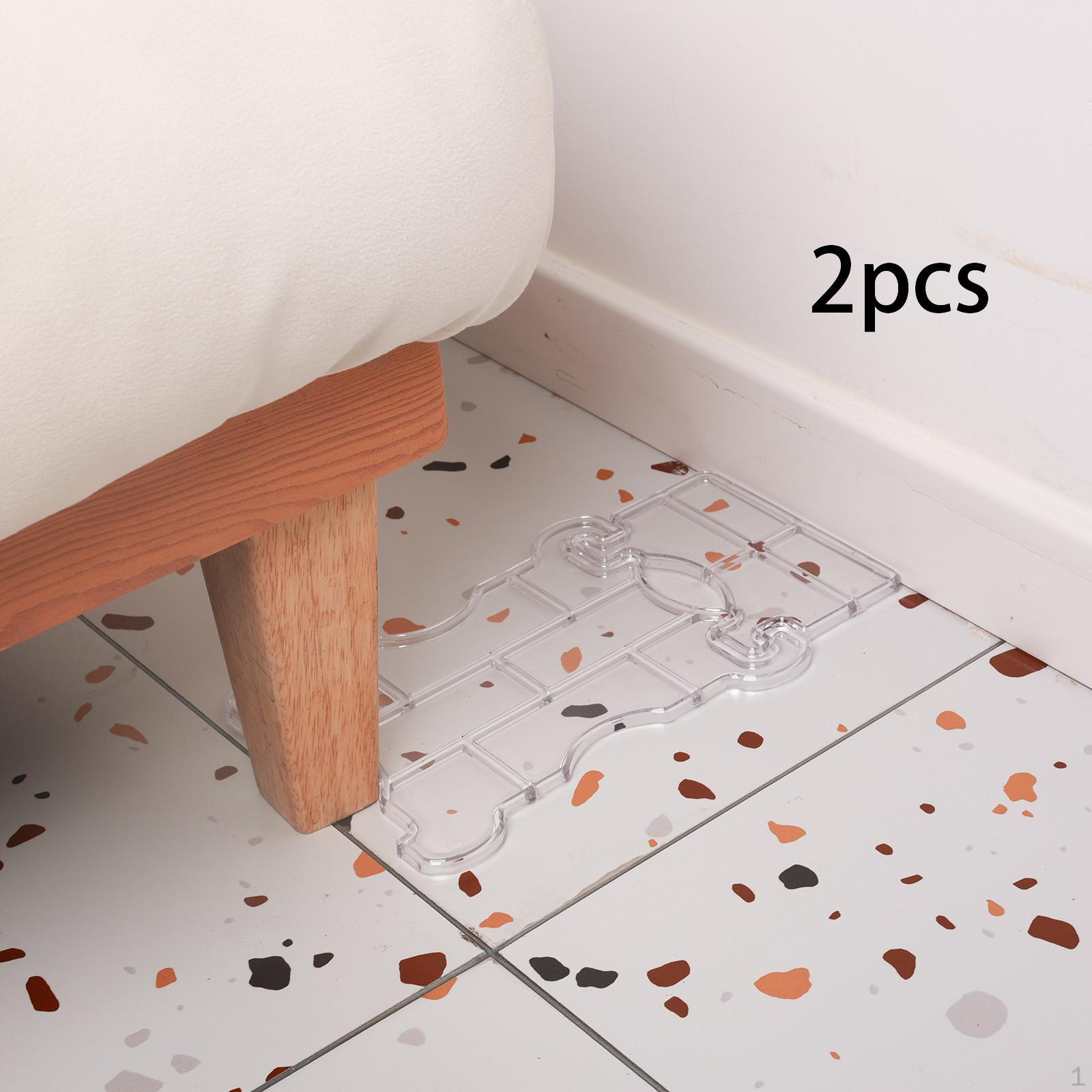 

2 Pieces Stopper between Bed and Wall Universal Prevent Damage Keeps Space for Outlets Easy