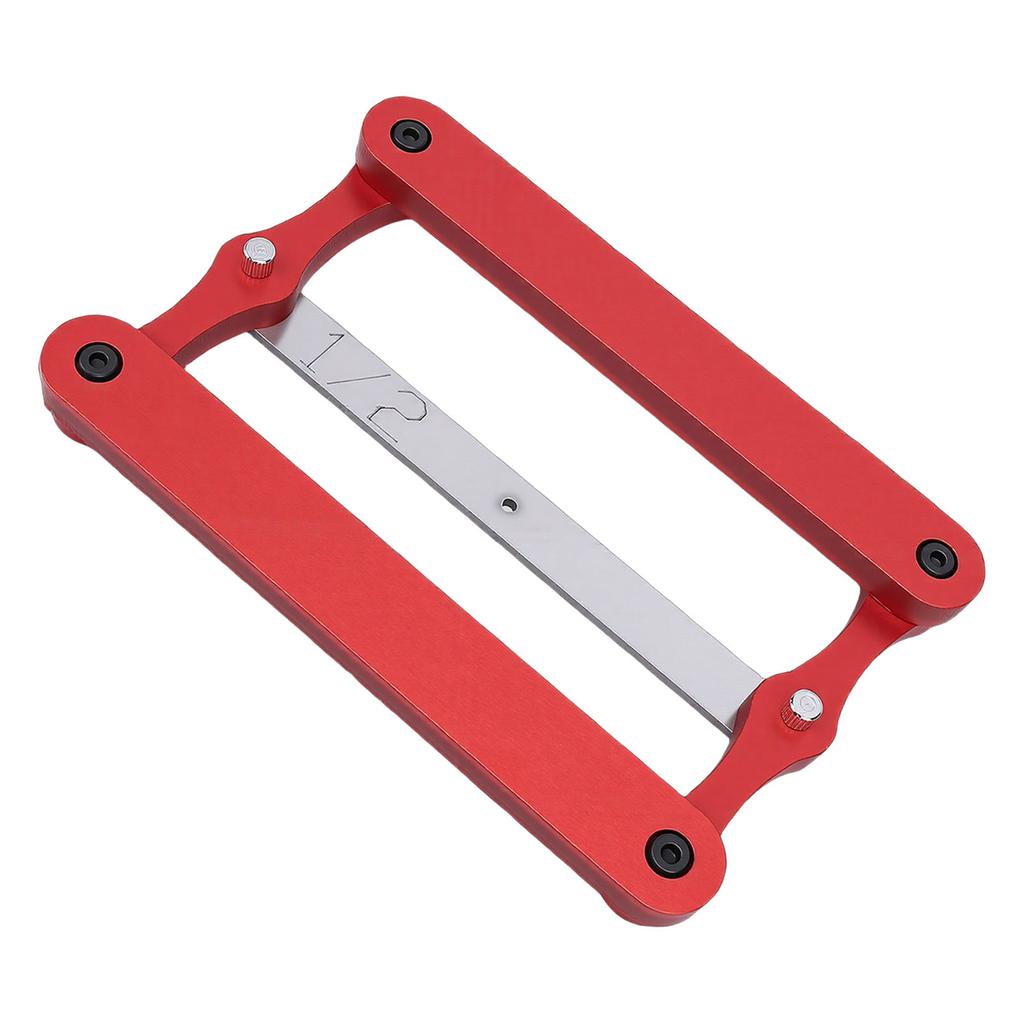 Center Gauge Imperial System Precise Positioning Center Finder Marking Tool for Woodworking