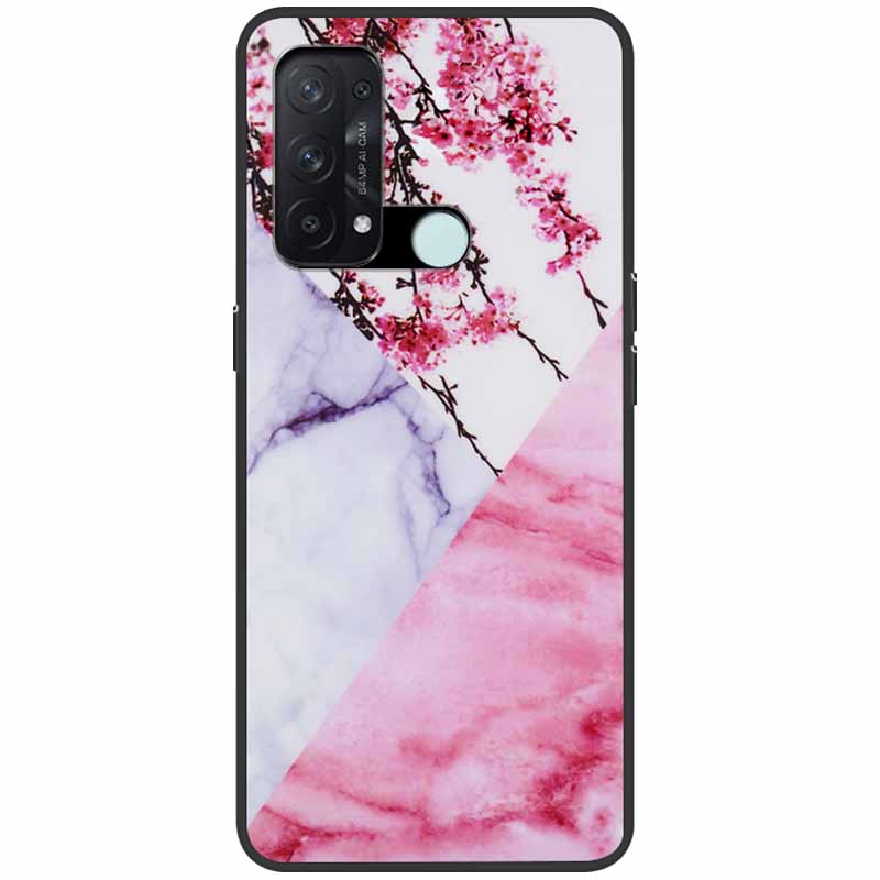 Case for Oppo Reno 5A Cover 3A A54 5G Marble Soft TPU Silicone Phone Covers for Oppo Reno5 A Case Reno3 A Reno5A Bumper Cool