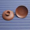 Purple Clay Single Teapot Lid Ceramic Round Tea Kettle Lid Accessories