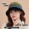 Plush Fisherman's Hat Children Thickened Warm Ear Protection Bucket Hat 2025 Color Pattern Basin Hat Versatile and Small Face