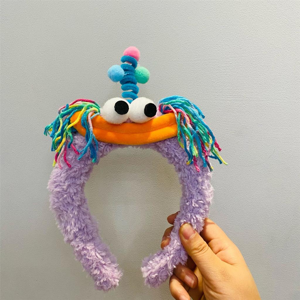 Comfortable Hairband Headbands Cute Hair Accessory for Women Plush Hair Hoop for Face Cleansing and Pictures