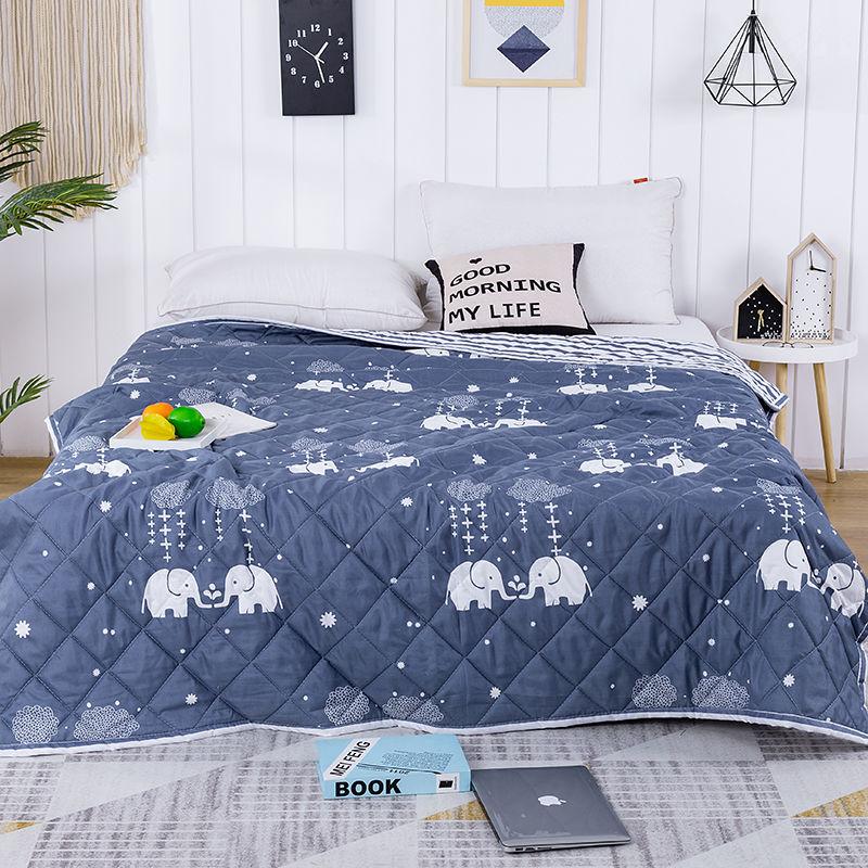 Summer Cool Quilt Air Conditioner Double Summer Children's Thin Quilt Spring and Autumn Quilt Core