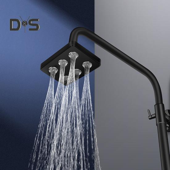High-Pressure Small Shower Head Spray Low-Pressure Boost Smooth Surface Finish Shower Head High-performance Shower Spray