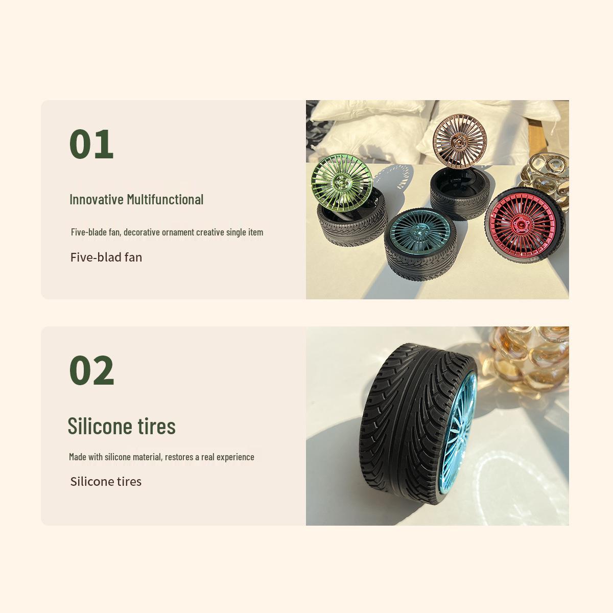 

Retro Electroplated USB Handheld Fan: Three-Speed, Portable, High Wind Power for Desktop or Office Use See details