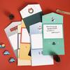 1/10PCS Envelopes New Years Paper Merry Christmas Xmas Gifts Cards Winter Holiday Greeting Card Set