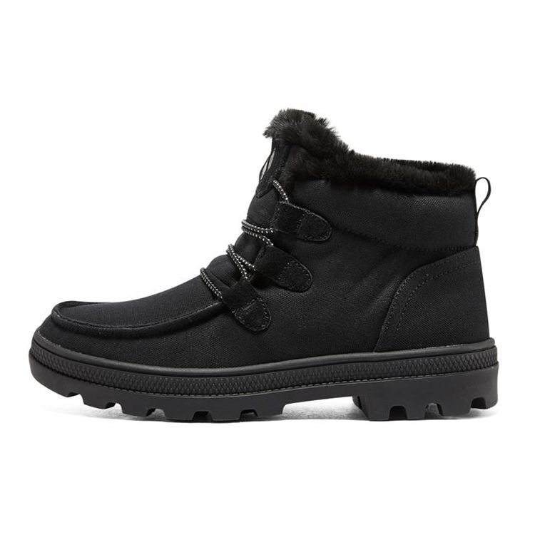 Skechers Roadies High-Top Fleece Outdoor Boots Women boots Black 155207-BBK 35