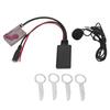 Adaptador Bluetooth 5.0 sem Fio para Carro com Cabo AUX e Microfone Viva-voz Substituição para Host RNSE RNS E