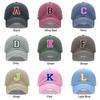 Personalized Custom Baseball Cap Embroidery Bicolor Letter Dad Hat Soft Washed Cotton Fashion Caps Men Women