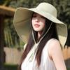 Women's Large Brim Bucket Hat Spring Summer Sunshade Neck Protection Sunscreen Outdoor Fishing Hiking Sun Hat