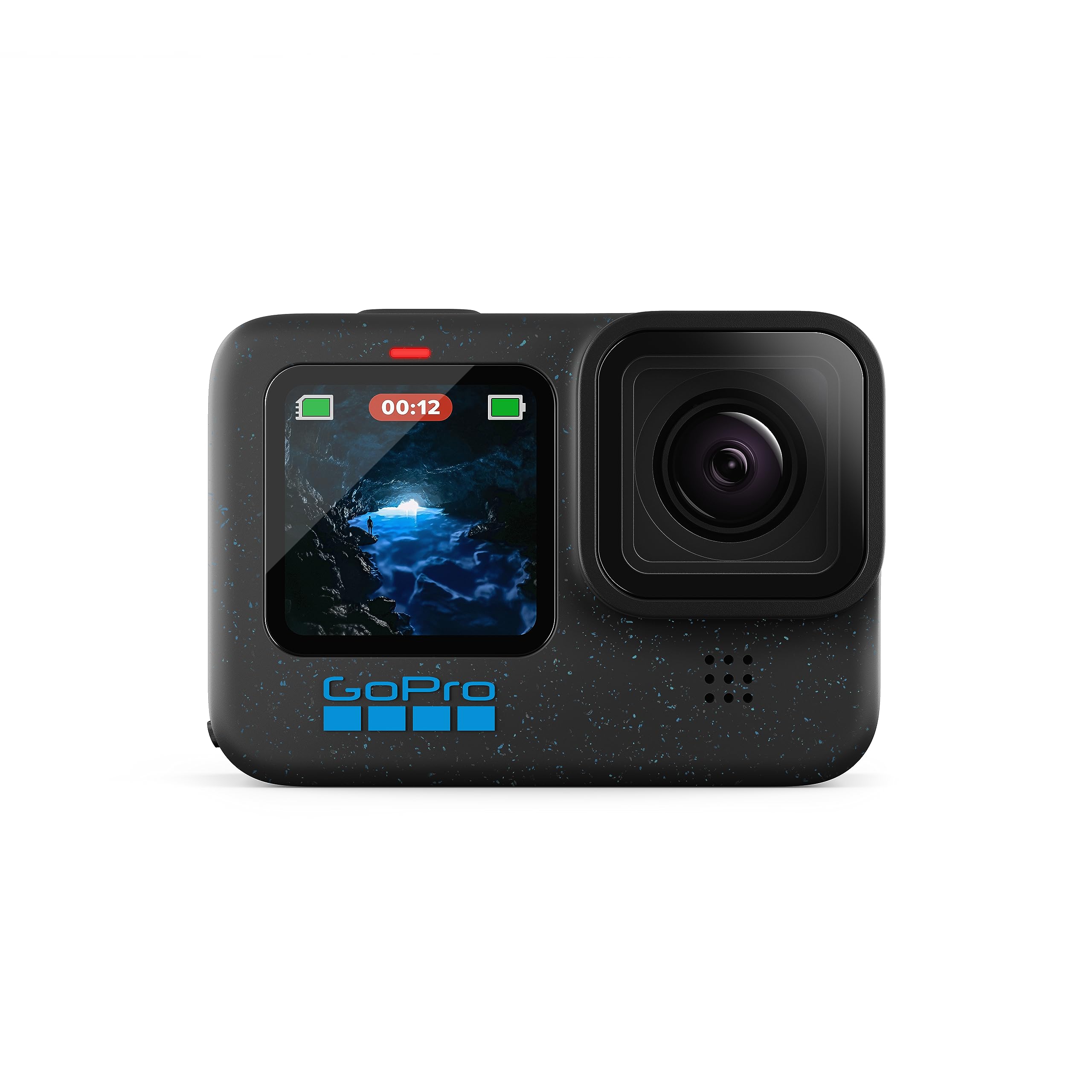 

GoPro HERO12 Black Action HDR 8x Slow Improved Performance in Low Long Battery Life Camera, 5.3K/60fps + 4K120fps, Waterproof, Video, Motion, чорний