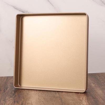 11 Inch Square Non Stick Baking Tray Thick Carbon Steel Cake Biscuit Pizza Bread Cake Mold Baking Tools Kitchen Supplies