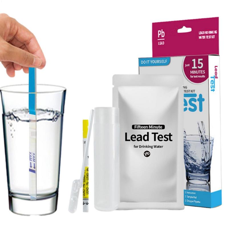 Water Testing Kit for Drinking Water Pool Water Test Lead Test Chlorine PH Hardness Water Quality Test for Tap Water