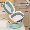 Japanese Foldable Travel Washbasin for Laundry and Dorm
