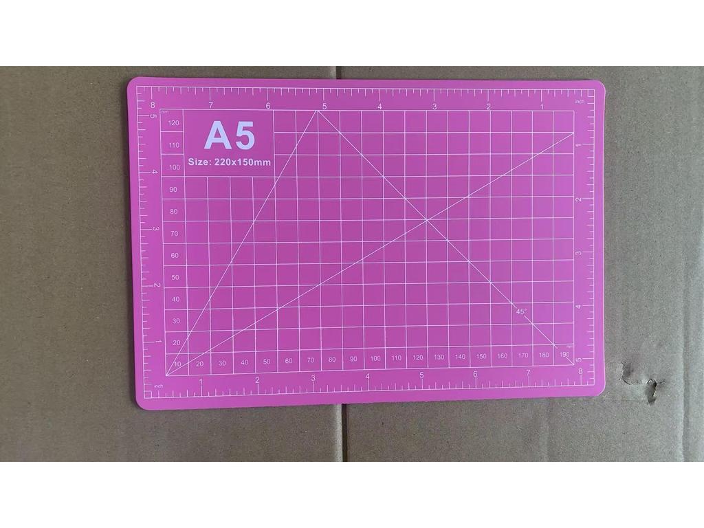 Ekologiškas A4 pjaustymo kilimėlis 2,3 mm - Rankų darbo menas ir graviravimo lenta, Galimi įvairūs stiliai