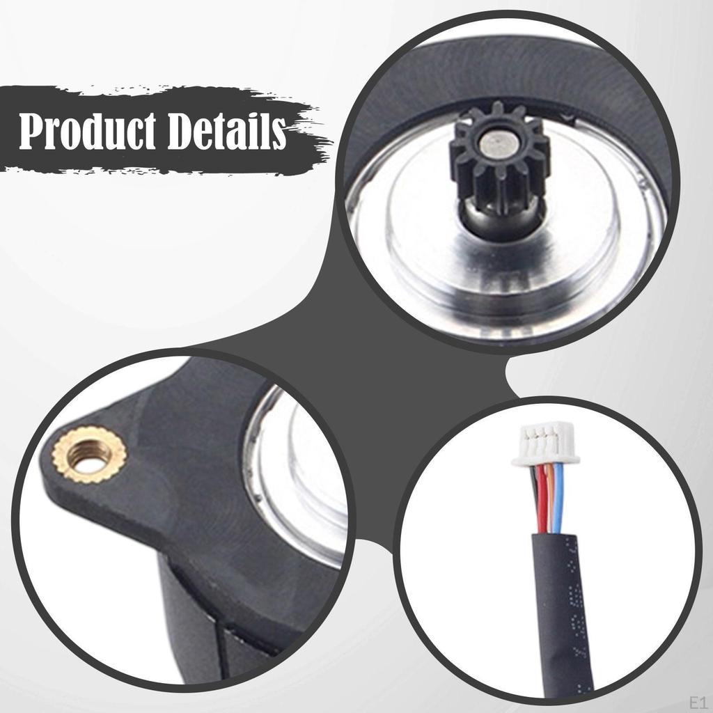 Extruder Motor Low Noise Sturdy Easy to Install Portable Attachment Professional Use
