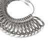 1 Set EU Ring Sizer Measuring Finger Sizing Measuring Stick Aluminum Metal Rings Mandrel US Size Jewelry Tool