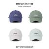 Couple Casual Baseball Hat Men's Plaid Baseball Hat