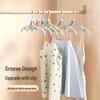 Portable Travel Clothes Hanger & Drying Rack with Clips - Ideal for Dorms, Hotels, and Students