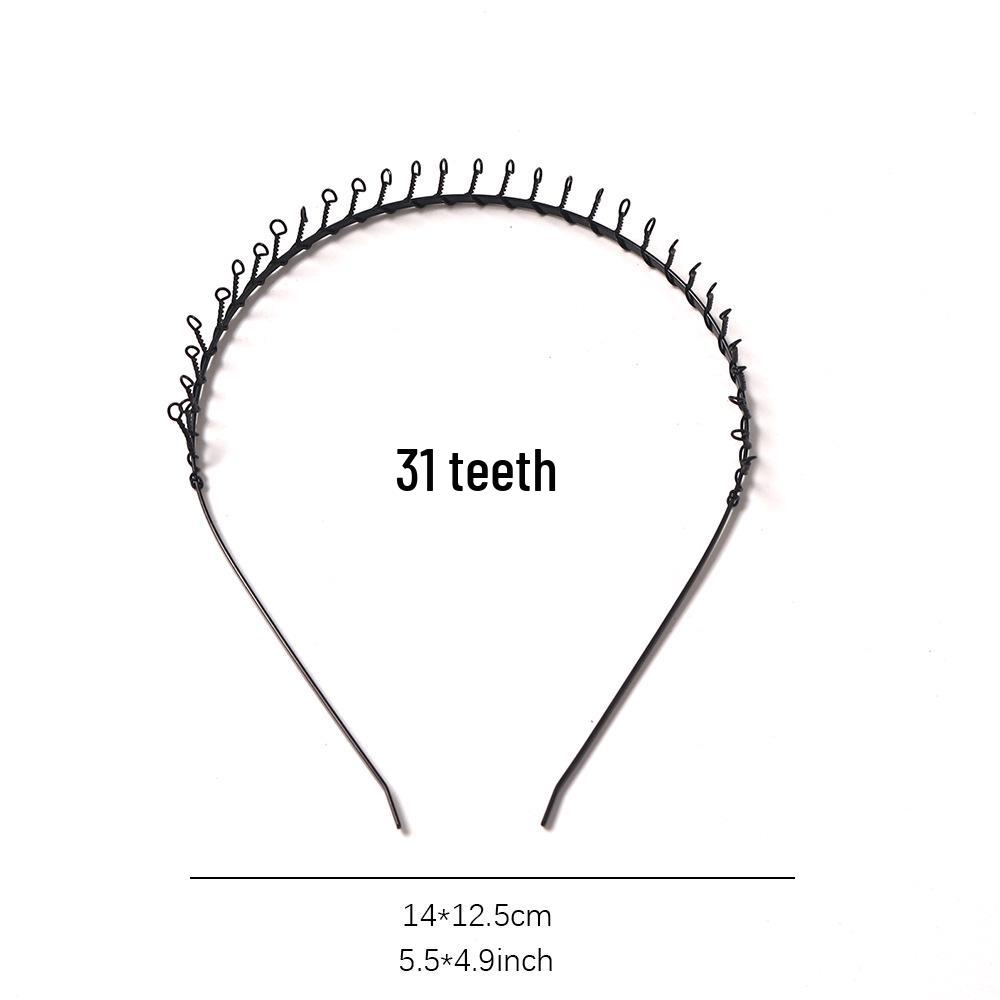 Unisex Hair Clip Headband for Comfort and Style - Perfect for Short Hair, Face Washing, or Controlling Flyaways
