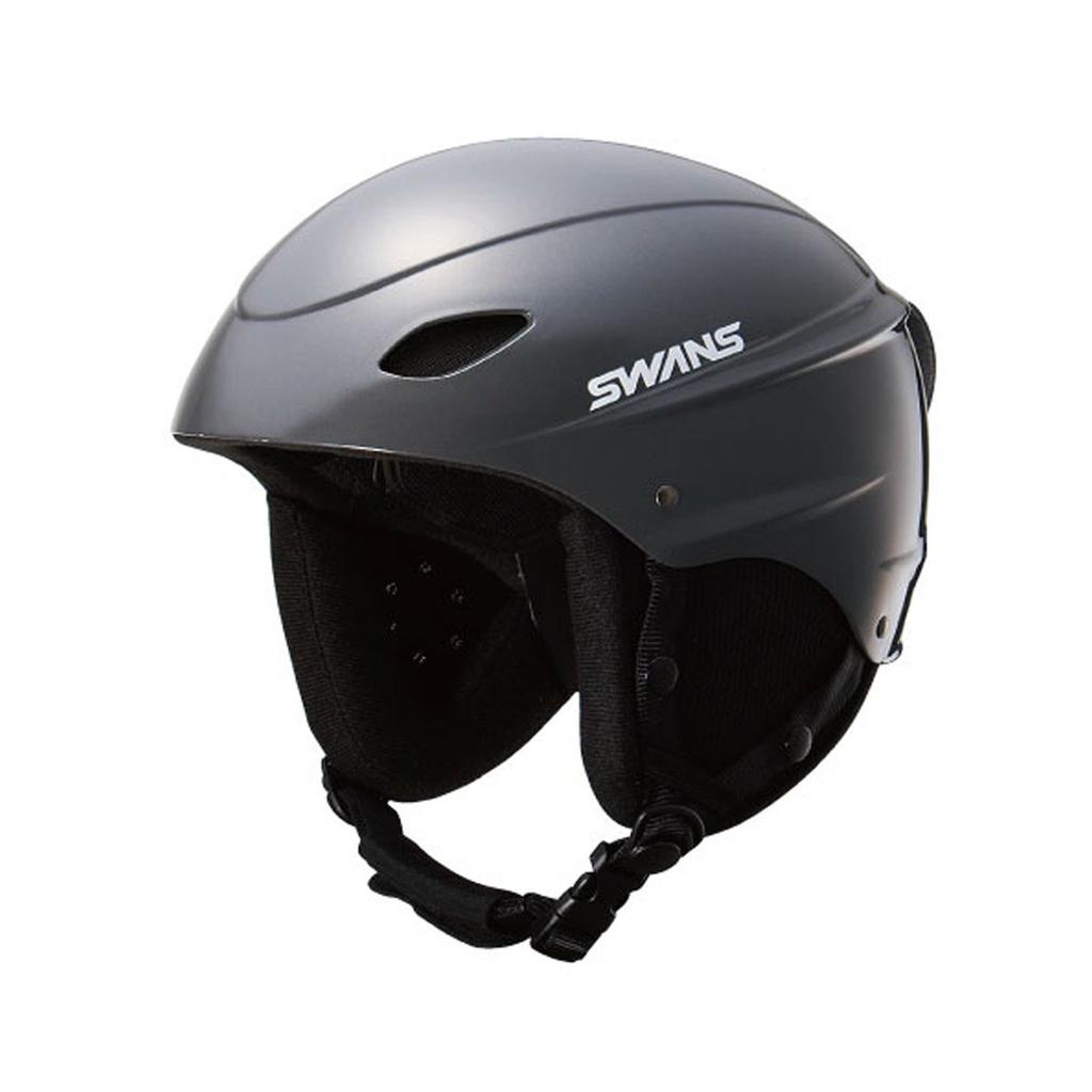 SWANS Ski Snowboard Helmet Freeride Model Adult Unisex GMR Gunmetal L Circumference H-45RL (Head 58cm~64cm)
