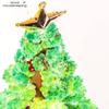 3 Types 14cm Magic Growing Christmas Tree DIY Fun Xmas Gift Toy for Adults Kids Home Festival Party Decor Props Mini Tree