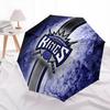 Sacramento Kings2pattern, automatic folding umbrella, portable and foldable design, 8 ribs, a Christmas or birthday gift.