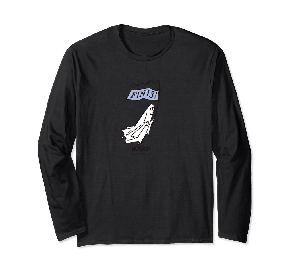 Moomin Ghost FINIS! Long Sleeve T-Shirt