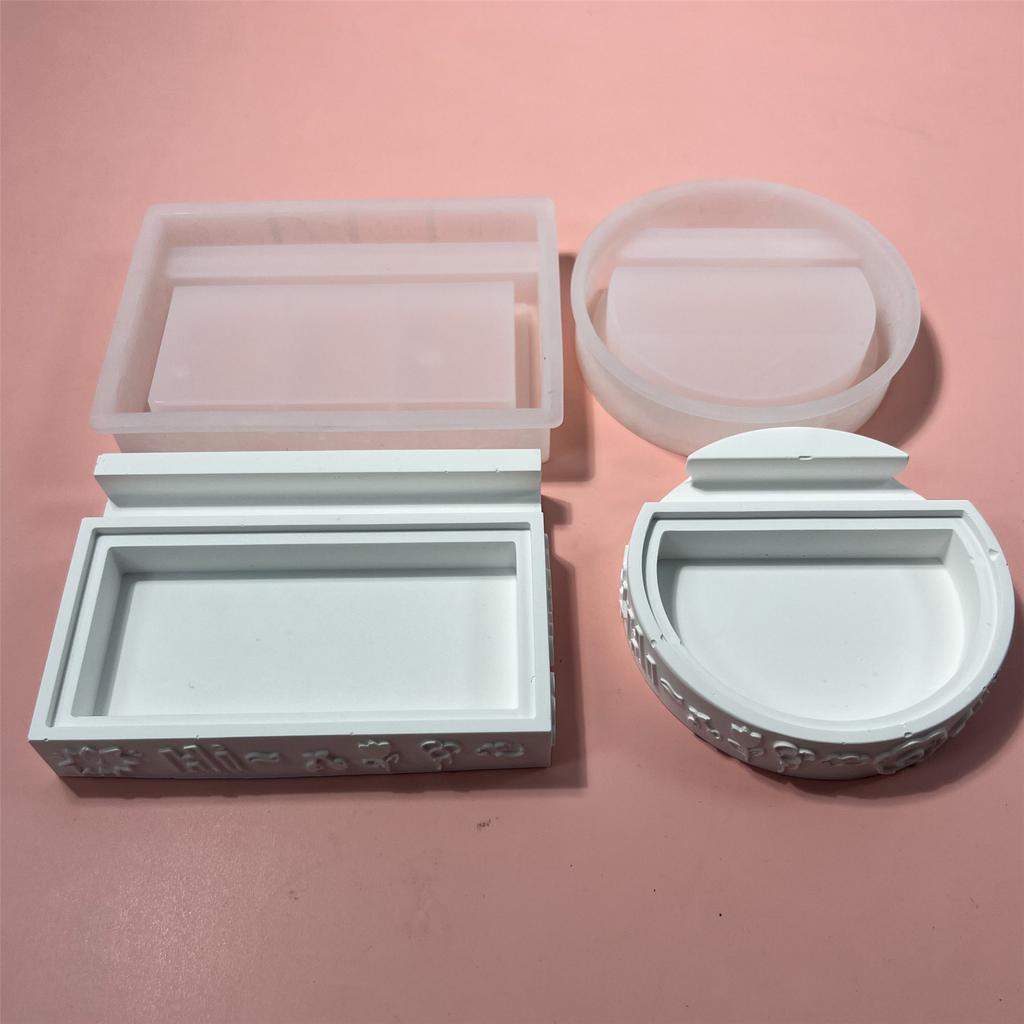 Liquid Mobile Phone Stand Silicone Resin Mold Phone Holder Epoxy Resin Moulds Craft Cell Phone Bracket Silicone Mold