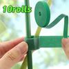 10 rotoli di fascette per piante in nylon, fascette per piante, ganci, anelli, supporti per piante regolabili, nastri di fissaggio riutilizzabili per accessori da giardino per la casa