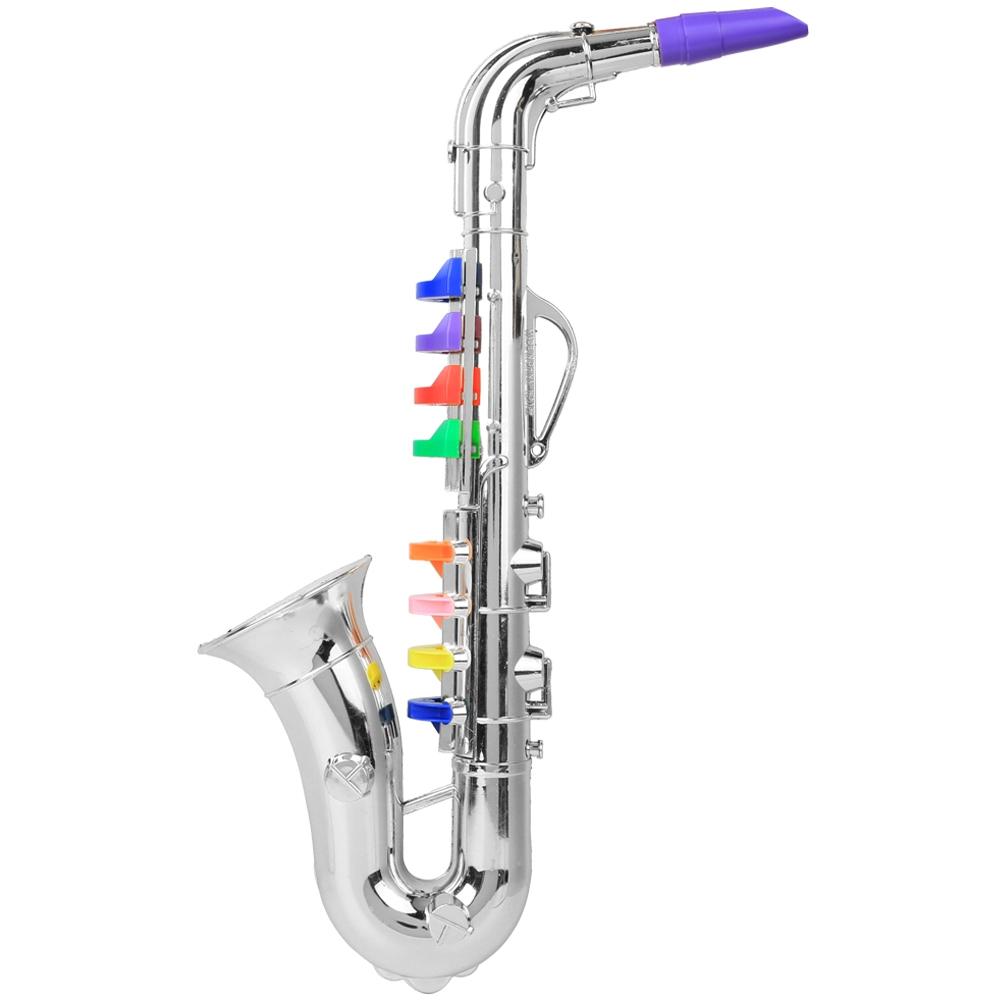 Plastic Children Saxophone Toy Saxophone Sax Children Musical Instrument Toy Gift