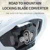 Adaptateurs de conversion de cales de chaussures de vélo de route vers vélo de montagne Convertisseur de pédales métalliques SH40 pour le cyclisme