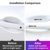 GLC GLB 8pcs Auto Door Wrist Transparent Protector Side Handle Decal for Mercedes Benz W124 W203 W204 W205 W212 GLS GL CLA GLA