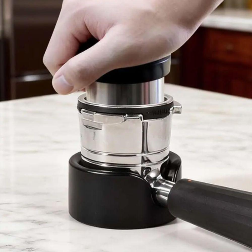 Anti-Slip Coffee Tamper Station Silicone Coffee Tamper Mat Portable Coffee Tamper Base  Drink Shop