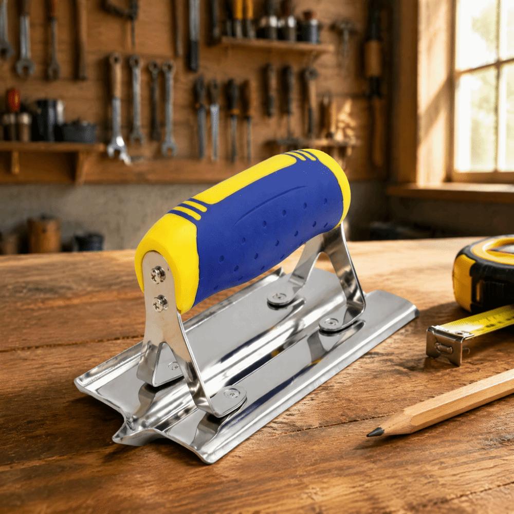 Ergonomic Grip Concrete Edger Outside Corner Design Mortar Edger For Plastering