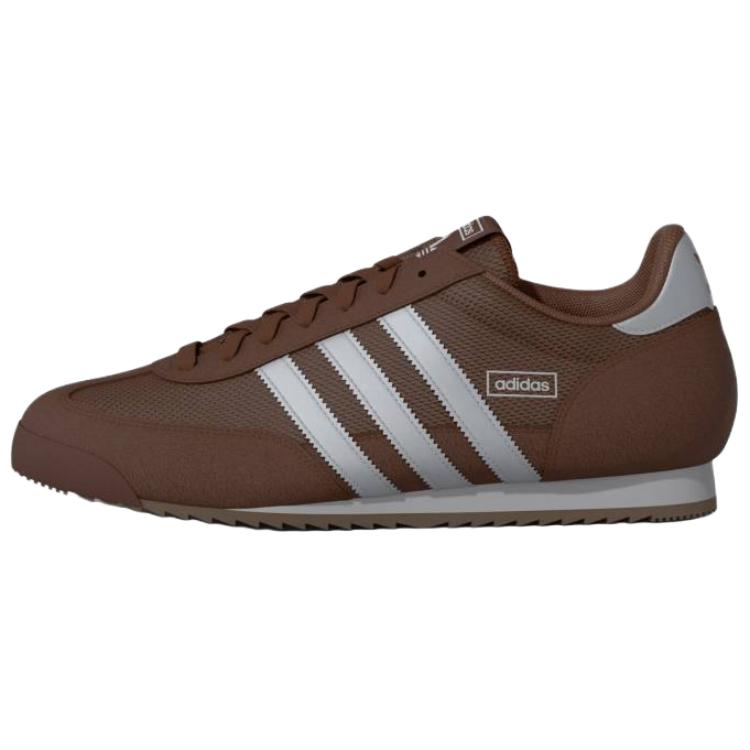 Adidas Originals R71 Fabric Leather Comfortable Versatile Lifestyle Casual Shoes Women Casual Shoes Brown KH8232 41⅓