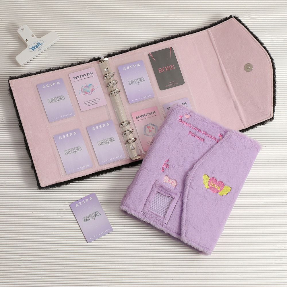 3 Inch Photo Photo Card Holder Loose-leaf Idol Photo Album Collection Book Collection Around Idols